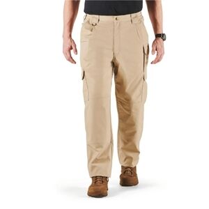 5.11 Men's Regular Fit Taclite Pro Ripstop Cargo Pants Size 38x32 Khaki Color